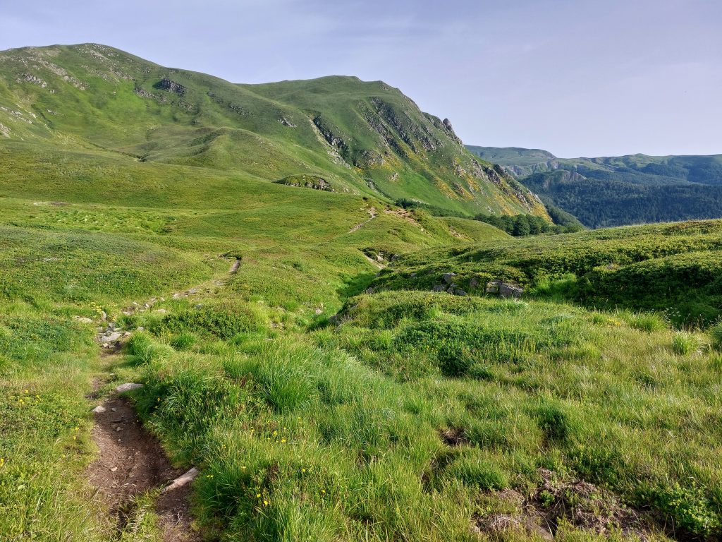 Spektakuläre Landschaft auf der nördlichen GEA